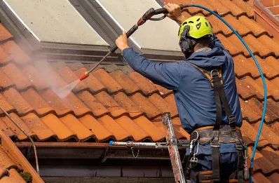 Démoussage et hydrofuge de toiture à Momuy